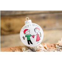 Pen Pals - Weihnachtsschmuck Kostenlos Personalisiert von KMStudioEtsy