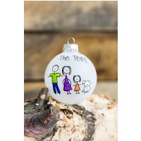 Personalisierte Familien-Weihnachtsverzierung | Bis Zu 10 Familienmitglieder Personalisierte Familien-Weihnachtsverzierung | Bis Zu 10 Familienmitglieder von KMStudioEtsy