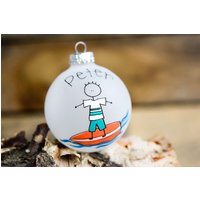 Surfer Weihnachtsschmuck - Kostenlos Personalisiert Surfer Weihnachtsschmuck - Kostenlos Personalisiert von KMStudioEtsy