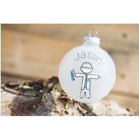 Zahnarzt/Zahnarzthelferin Beruf - Weihnachtsschmuck Kostenlos Personalisiert Zahnarzt/Zahnarzthelferin Beruf - Weihnachtsschmuck Kostenlos Personalisiert von KMStudioEtsy