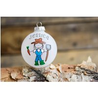 strichmännchen Bauer -Weihnachtsverzierung - Kostenlos Personalisierbar strichmännchen Bauer -Weihnachtsverzierung - Kostenlos Personalisierbar von KMStudioEtsy