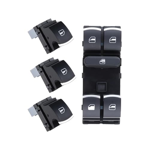 Fensterheber-Taste Für Golf Mk5 MK6 Für Jetta III AMAROK OE 5ND959857 5K4959857 5ND959855 Fensterheberschalter(Button And Switch) von KMVPVGZHCN