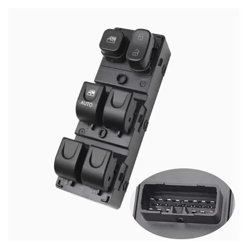 Fensterheber-Taste Für JAC J6 3750923U2010A 3750010U2010A 3750010U2090A Fenster Schalter Master Control Glas Lift(Black plug) von KMVPVGZHCN