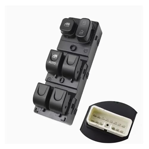Fensterheber-Taste Für JAC J6 3750923U2010A 3750010U2010A 3750010U2090A Fenster Schalter Master Control Glas Lift(White plug) von KMVPVGZHCN
