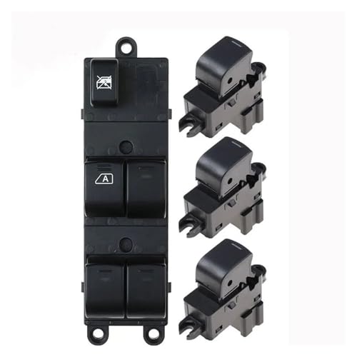 Fensterheber-Taste Für Qashqai J10 JJ10 2007-2015 SUV OE 25401-EB30B 25401EB30B 25411-JD000 25411JD000 Fensterheberschalter(Left Button Switch) von KMVPVGZHCN