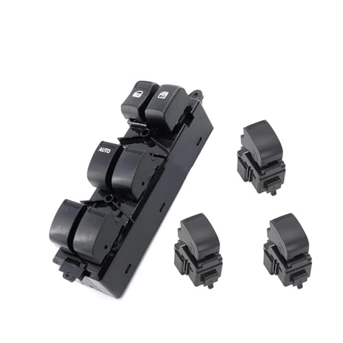 Für Isuzu D-Max Dmax Pickup 2012-2019 94728492 8-97417469-0 Power Fenster Control Schalter Grünes Licht Fensterheber Schalter(Left Hand Driver SET) von KMVPVGZHCN
