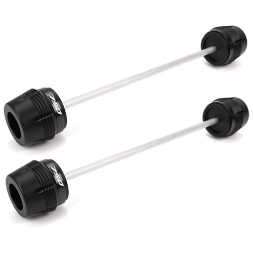 KMWSHAN Motorrad-Slider Motorrad-Gabelrahmen-Schiebeschutz Für Vorder- Und Hinterrad Für H-ONDA Forza 750 NSS 750 2021-2023 2022 Crash Slider(Nero) von KMWSHAN