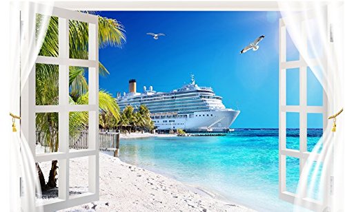 Vlies Fototapete Wandtapete Wandbilder 3D Effekt Bali Landschaft 1870 (400(B) x 280(H) cm) von KN-COLLECTION