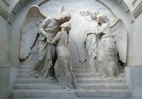 Vlies Fototapete Wandtapete Wandbilder 3d Religiöse Figur Engel 1902 (150(B) x 105(H) cm) von KN-COLLECTION