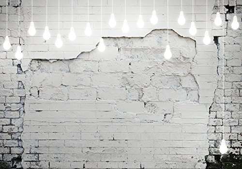 Vlies Fototapete Wandtapete Wandbilder Dekoration Vintage Ziegel 1835 (500(B) x 300(H) cm) von KN-COLLECTION