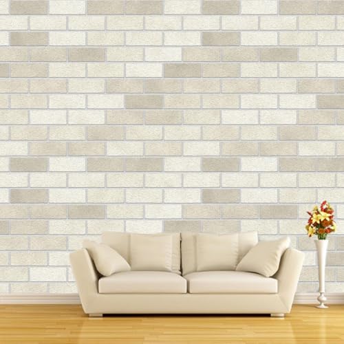 Vlies Fototapete Wandtapete Wandbilder Wandtapeten Weiss Grau Fliesen 1586 (400(B) x 300(H) cm) von KN-COLLECTION