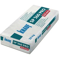 Knauf Gips Kg - knauf sp 260 Pro 2mm weiß 25kg Universal-Scheibenputz von KNAUF GIPS KG