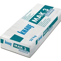 Knauf Mak3 3 mm naturweiß 25kg Kratzputz zweilagig von KNAUF GIPS KG