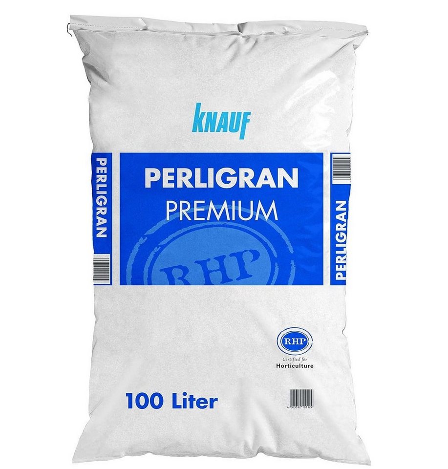 KNAUF Gartenbau-Perlite KNAUF Perlite Perligran Premium, 2-6mm, 100 Ltr von KNAUF