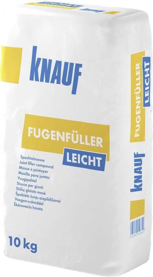 KNAUF Spachtelmasse Knauf Spezialgips Fugenfüller Leicht 10 kg von KNAUF