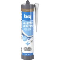 Knauf Sanitär-Silicon Silikonfuge hellbraun 300 ml für Innen- und Außenbereich von KNAUF