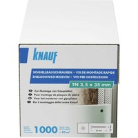 Schnellbauschrauben 3,5 x 35 mm, ph 1, 1000 Stück Schnellbauschrauben - Knauf von KNAUF