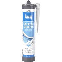 Knauf - Sanitär-Silikon weiß 300 ml Silikon Sanitär Bad Dusche Dichtstoff Knauf - Sanitär-Silikon weiß 300 ml Silikon Sanitär Bad Dusche Dichtstoff von KNAUF