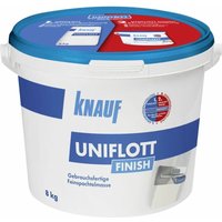 Knauf - Spachtelmasse Uniflott Finish, weiß, 8 kg Uniflott von KNAUF