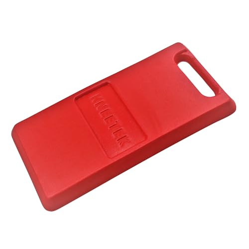 KNEETEK Kniekissen RedPad | 460 x 230 x 30 mm | 150g | optimale Entlastung beim Arbeiten auf Knien | Knieschutzpolster geeignet für Klempner, Elektriker, Handwerker und Bauarbeiter von Kneetek