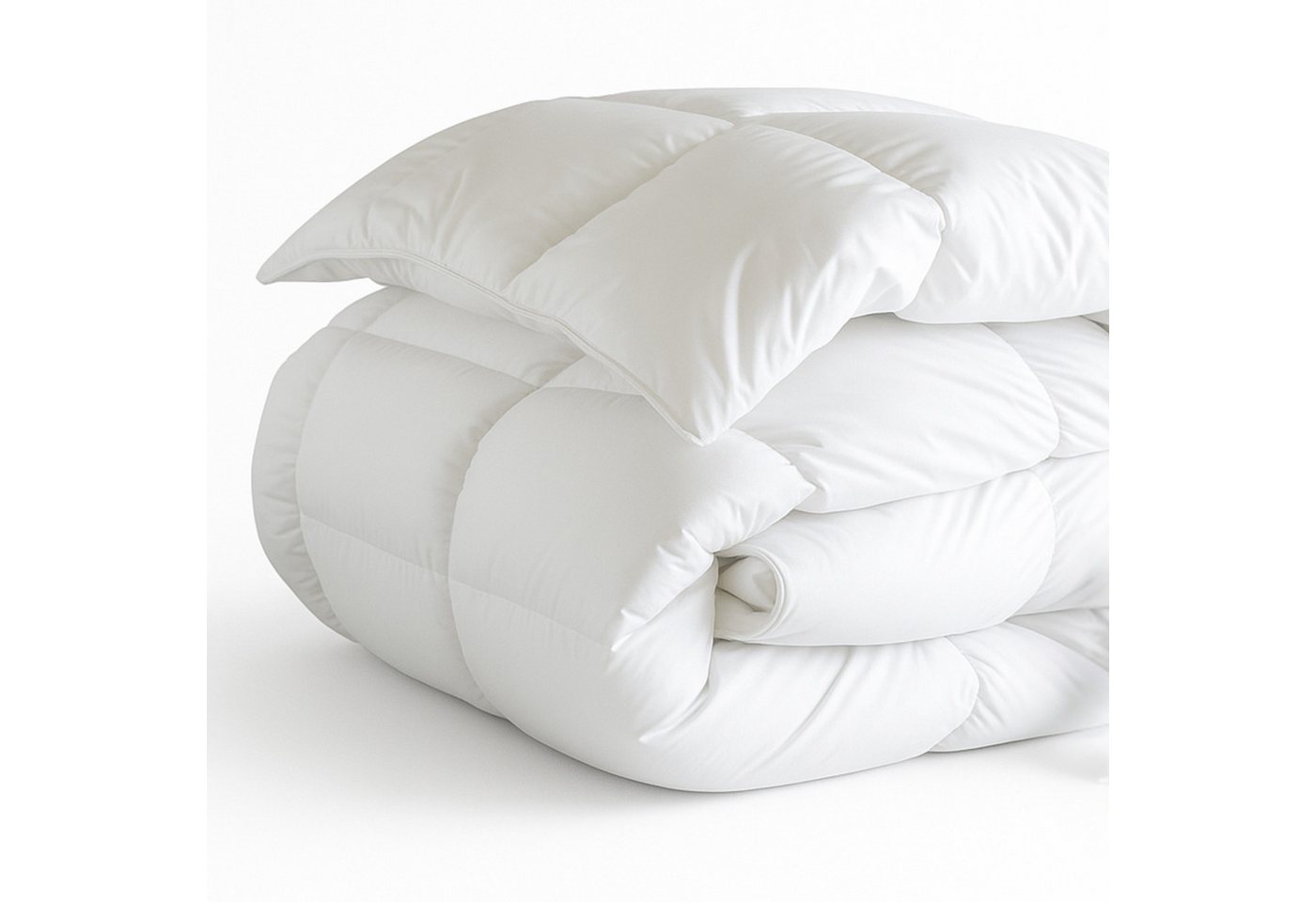 KNERST Federbettdecke Bettdecke mit weichen 10% Daunen & 90% Federn, Füllung: 90% Federn und 10% Daunen, Baumwollbezug, Kassetten Federbett, Daunen und Federn Bettdecke KNERST Federbettdecke Bettdecke mit weichen 10% Daunen & 90% Federn, Füllung: 90% Federn und 10% Daunen, Baumwollbezug, Kassetten Federbett, Daunen und Federn Bettdecke von KNERST