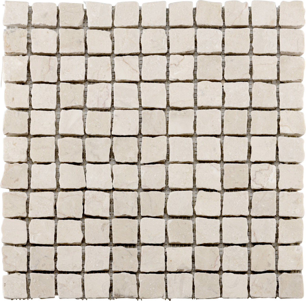 Mosaikfliese Marmor Antik 30 x 30 cm beige Steinmaß: ca. 2,5 x 2,5 cm von KNG