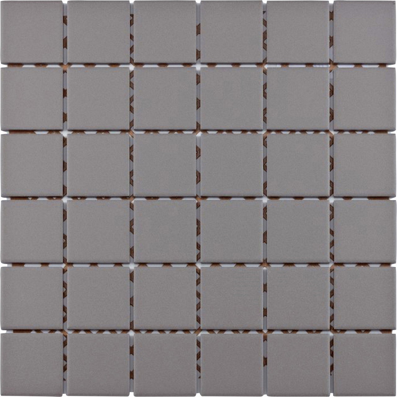 Mosaikfliese Maxi 30 x 30 cm grau Steinmaß: ca. 4,7 x 4,7 cm von KNG