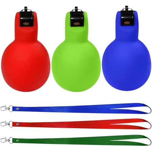 KNGNGK 3 Stück Trainer Handpfeife Sportunterricht Hand Whistle Hundetrainer Schiedsrichter Hand Sportpfeifen Handhupe Trainer Hand Trillerpfeife Sportunterricht Hundetrainer Hand Schiedsrichterpfeife von KNGNGK