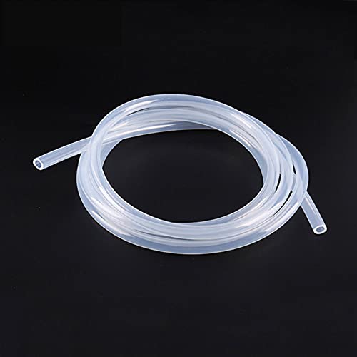KNHGTQA Lnanqing-Silikonschlauch 1-10meter Lebensmittelqualität Transparente Silikon-Gummischlauch 4mm 5mm 6mm Innendurchmesser Flexibler Silikonrohr, Flexibel und vielseitig(1Meter,4x8mm) von KNHGTQA