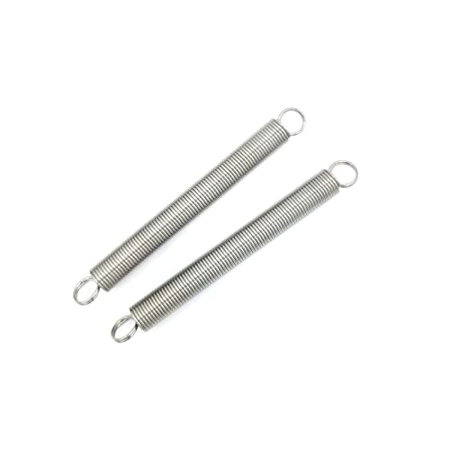 Xhuan-Druckfedern 0,8 mm Drahtdurchmesser, 8 mm Außendurchmesser, 70-300 mm Länge 304 Edelstahl-Expansionsringspannungsfeder, 2 Stücke, Robuster Mehrzweck(80mm) von KNHGTQA