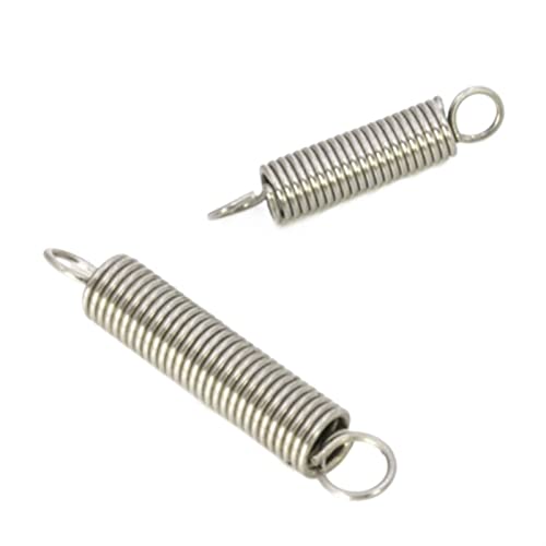Xhuan-Druckfedern 10pcs/Los 0,3 mm Edelstahlspannungsfeder mit Hakenverlängerungsfeder OD 2mm-4mm Länge 10 mm bis 50 mm, Robuster Mehrzweck(15 Mm,3mm) von KNHGTQA