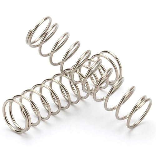 Xhuan-Druckfedern 304 Stainless Steel Compression Spring 0.8mm Wire Diameter 12mm Outer Diameter 10-50mm Free Length, 10PCS, Robuster Mehrzweck(Length 45mm) von KNHGTQA