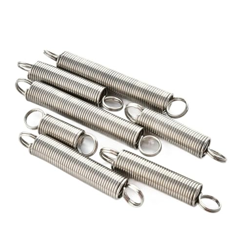 Xhuan-Druckfedern 304 Stainless Steel Pullback Tension Cylindroid Helical Coil Draw Extension Spring WD 1.8mm, Robuster Mehrzweck(250mm,17mm) von KNHGTQA