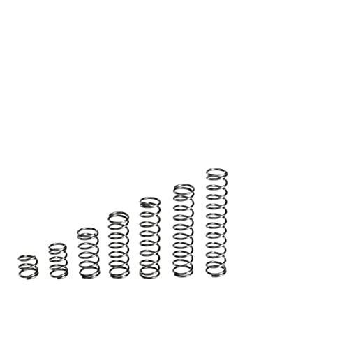 Xhuan-Druckfedern Druckfedern, 1,6 mm Drahtdurchmesser x 10 mm Außendurchmesser x (15-50) mm freie Länge, Federstahl komprimiert, 10 Stcs, Robuster Mehrzweck(Length 15mm) von KNHGTQA