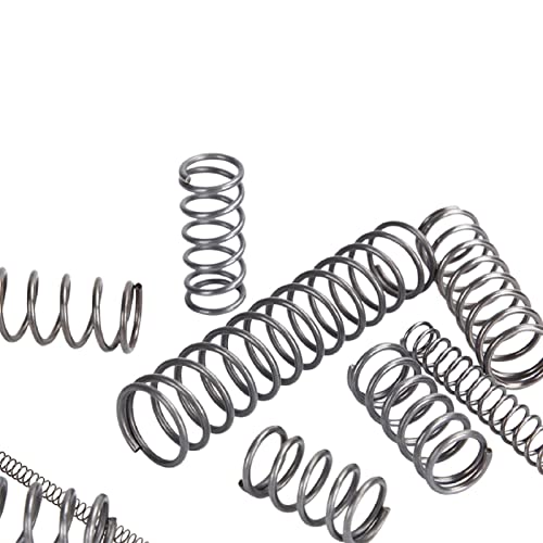 Xhuan-Druckfedern Druckfedern, 2 mm Drahtdurchmesser x 13 mm Außendurchmesser x (15-100) mm Länge, Federstahl komprimiert, 10 Stcs, Robuster Mehrzweck(2x13x30mm) von KNHGTQA