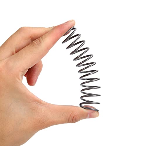 Xhuan-Druckfedern Druckfedern, 2 mm Drahtdurchmesser x 19 mm Außendurchmesser x (15-100) mm Länge, Federstahl komprimiert, 10 Stcs, Robuster Mehrzweck(2x19x70mm) von KNHGTQA