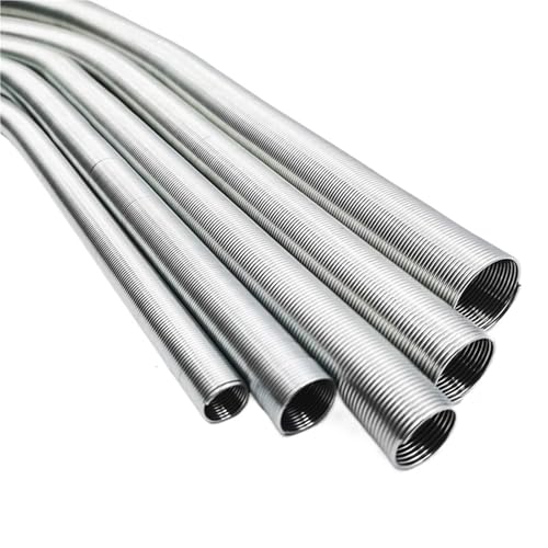 Xhuan-Druckfedern Stainless Steel Long Flexible Steel Coil Extension Spring 1mm Wire Diameter*(5-15) mm Out Diameter*1000mm Length, 1PCS, Robuster Mehrzweck(1x14x1000mm) von KNHGTQA