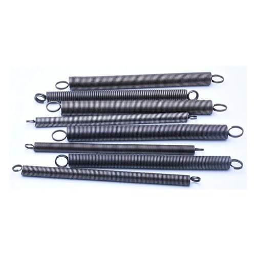 Xhuan-Druckfedern Steel Extension Springs With Loop Terminates Tension Expanding Double Spring Od Loop 8-30mm Length 300mm Wire Diameter, 1pcs, Robuster Mehrzweck(10mm,1.2mm) von KNHGTQA