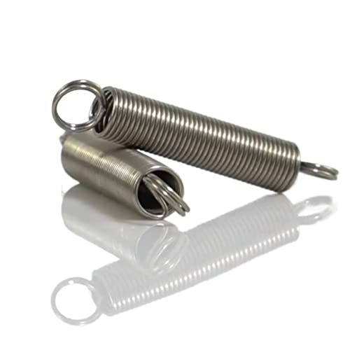 Xhuan-Druckfedern Verlängerung Federdrahtdurchmesser 1,2 mm Außendurchmesser 8~12 mm Länge 30~60 mm 304 Edelstahlspannungsfeder, 5pcs, Robuster Mehrzweck(30 Mm,8 Mm, 14 in Bag) von KNHGTQA