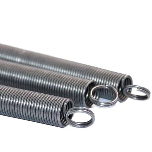 Xhuan-Druckfedern Wire Dia 1.0mm 1.2mm 1.4mm 1.5mm Outer Dia 5mm-15mm Steel Material Tension Extension Spring Double Coil Springs， Robuster Mehrzweck(1 x 9 x 300mm,1 Pcs) von KNHGTQA