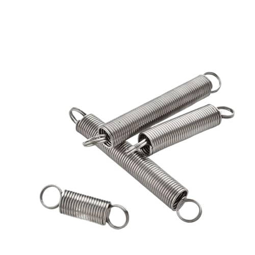 Xhuan-Druckfedern Wire Diameter 0.5mm Outer Diameter 3-6mm Length 10-60mm Tension Return Spring, 10 Pieces Robuster Mehrzweck(45mm,3mm) von KNHGTQA