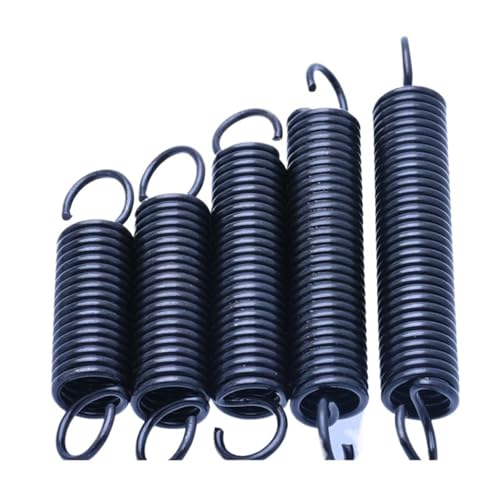 Xhuan-Druckfedern Wire Diameter 0.7mm Extension Springs Tension Spring Open Hook Spring Pullback Spring Length 15-60mm, 10pcs, Robuster Mehrzweck(30 Mm,5mm) von KNHGTQA