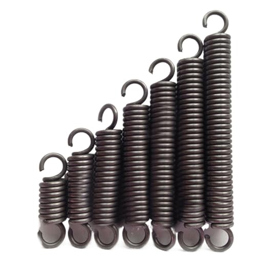 Xhuan-Druckfedern Wire Diameter 2.5mm Length 50-500mmmm Outer Diameter 14-18mm Tension Extension Spring, 1pc Robuster Mehrzweck(240mm,14mm) von KNHGTQA