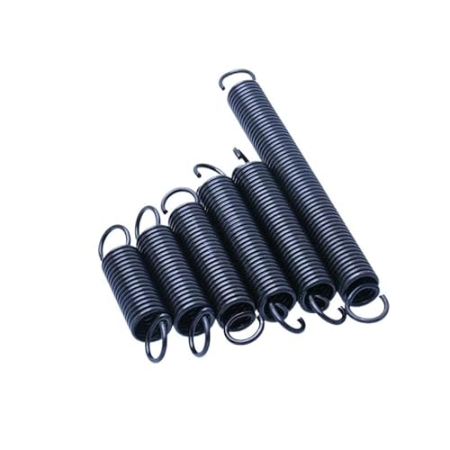 Xhuan-Druckfedern Wire Diameter 4mm OD 41mm 65Mn Spring Steel Open Hook Pullback Spring Coil Extension Spring Draught Spring, 1pcs, Robuster Mehrzweck(280mm) von KNHGTQA
