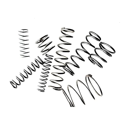Xhuan-Spannfedern Druckfedern 0,9 mm Drahtdurchmesser * 16 mm Außendurchmesser * (5-50) mm freie Länge, Federstahlverlängerungsfeder, 10 Stcs, Robuster Mehrzweck(Length 35mm) von KNHGTQA