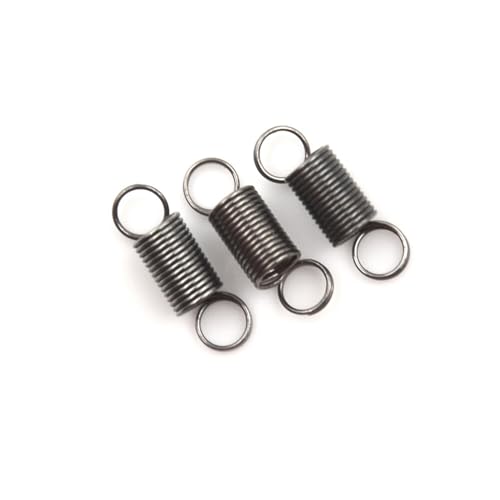 Xhuan-Spannfedern Edelstahlfeder kleine Spannungsfeder mit Haken for Zug DIY Spielzeugfederlänge: 6 mm Strecke bis 30 mm, 10 Prozent/Los, Robuster Mehrzweck von KNHGTQA