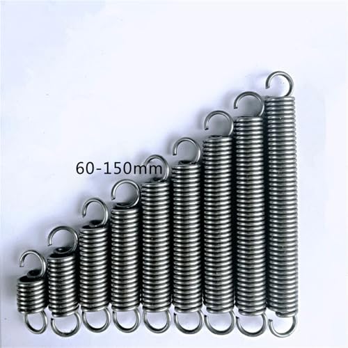 Xhuan-Spannfedern Stainless Steel Tension Extension Spring 2mm Wire Diameter*18mm Out Diameter* (60-150) mm Length，1PCS, Robuster Mehrzweck(2x18x110mm) von KNHGTQA