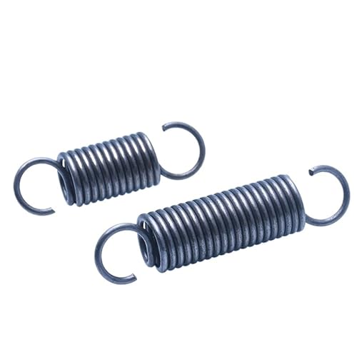 Xhuan-Spannfedern Wire Dia 1/1.2mm Tension Spring With Open Hook OD 6-12mm Extension Spring Pullback Spring Length 20-60mm，5pcs， Robuster Mehrzweck(40mm,1x8mm) von KNHGTQA