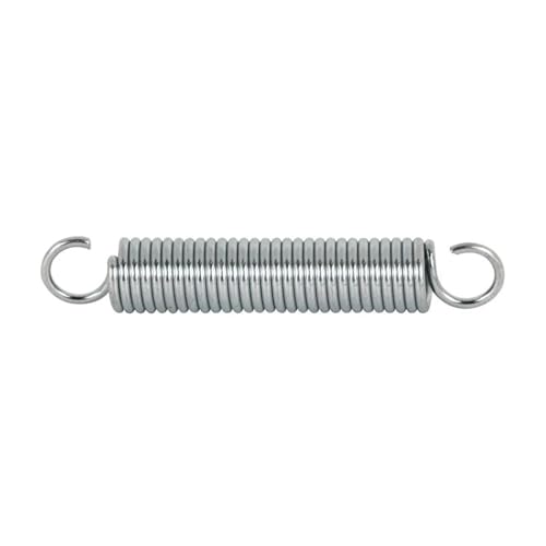 Xhuan-Spannfedern Wire Diameter 0.5mm 304 Stainless Steel S Hook Pullback Tension Spring Cylindroid Helical Coil Extension Springs， Robuster Mehrzweck(50mm (10Pcs),4mm) von KNHGTQA