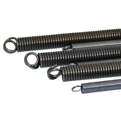 Xhuan-Spannfedern Wire Diameter 0.9mm - 1.5mm Extension Sping 300mm Sping Steel Dual Hook Long Tension Spring, 1Pcs, Robuster Mehrzweck(1.2 x 8 x 300mm) von KNHGTQA